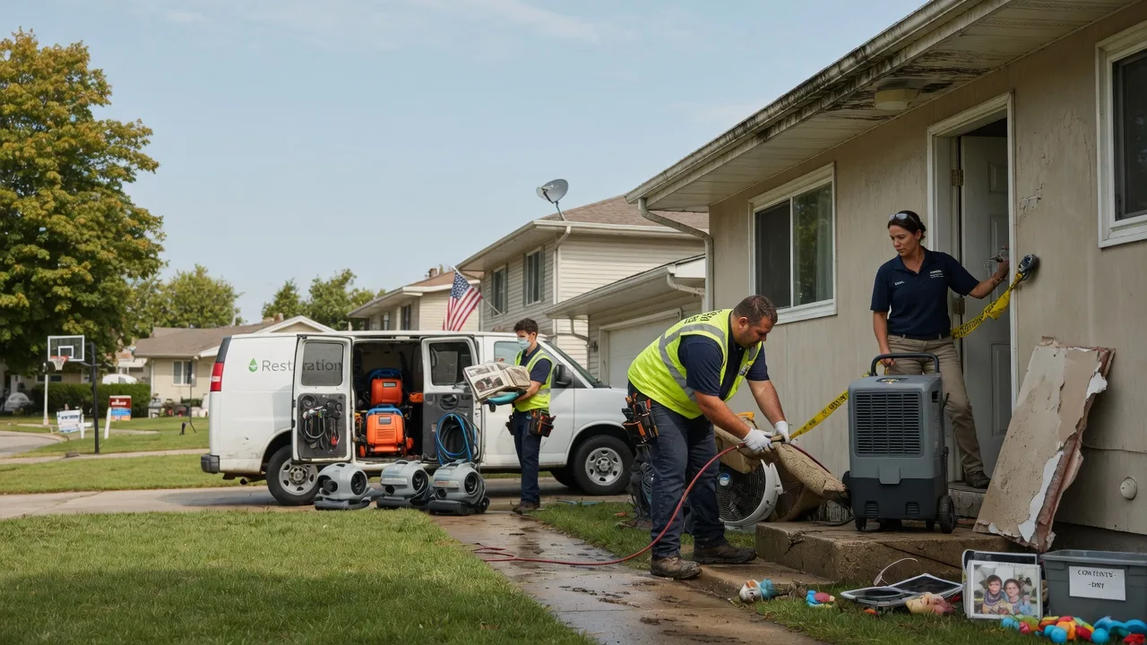 Water Damage Restoration in Talent, OR near me